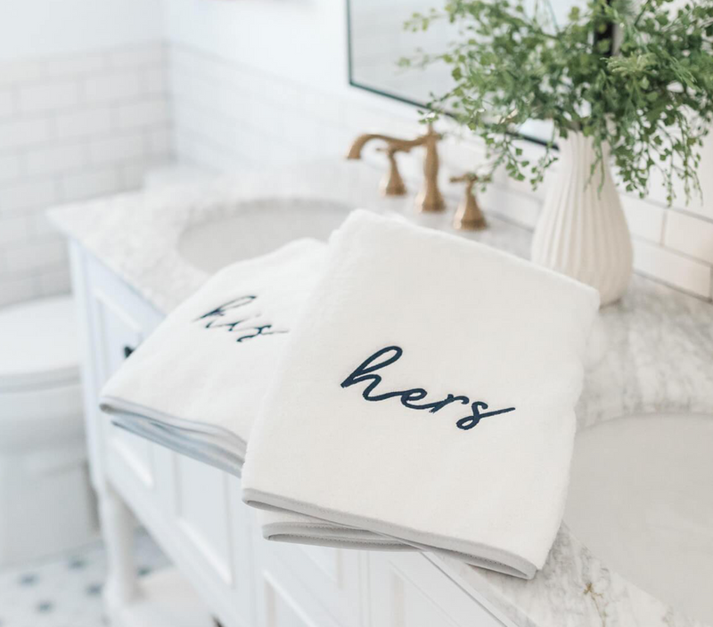 Piped Edge Bath Sheet
