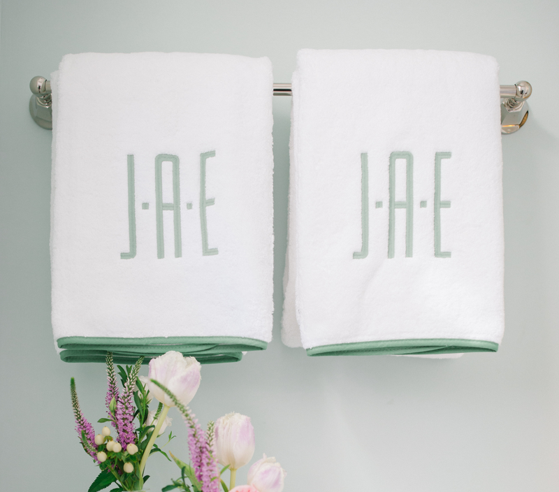 Piped Edge Bath Sheet