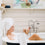 Piped Edge Washcloths (pair)