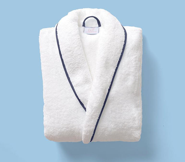 XS / Navy Piping / No Embroidery