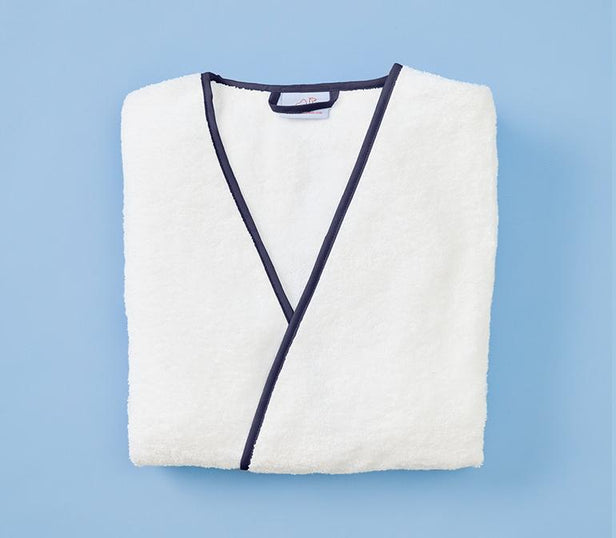 XS / Navy Piping / No Embroidery