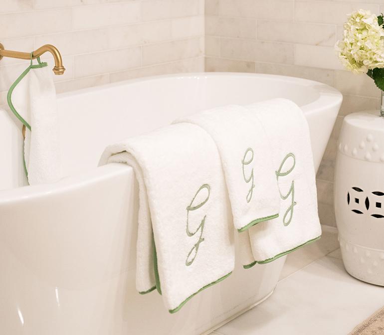 Piped Edge Bath Sheet