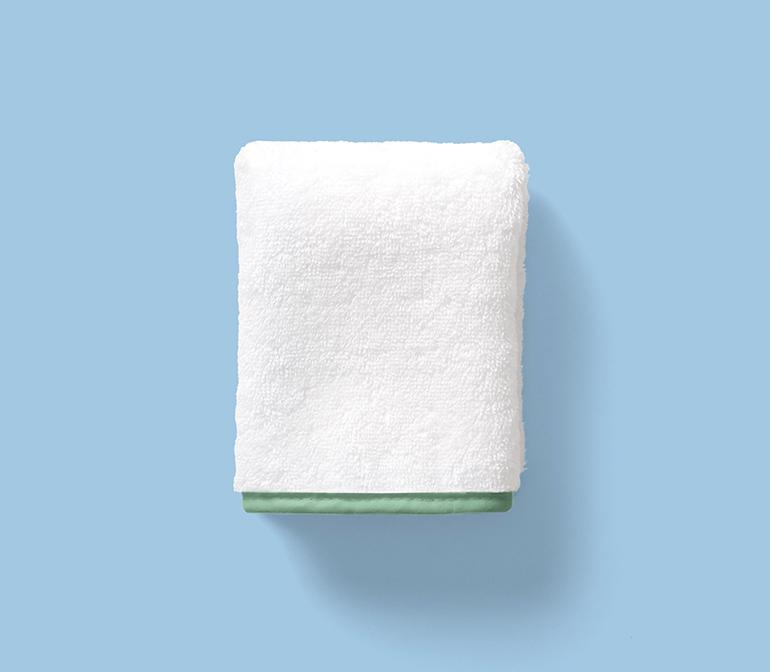 Piped Edge Washcloths (pair)