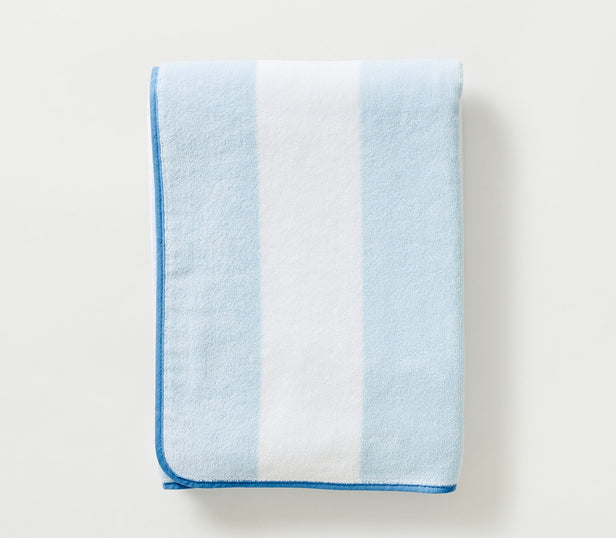 Light Blue Stripe / No Embroidery