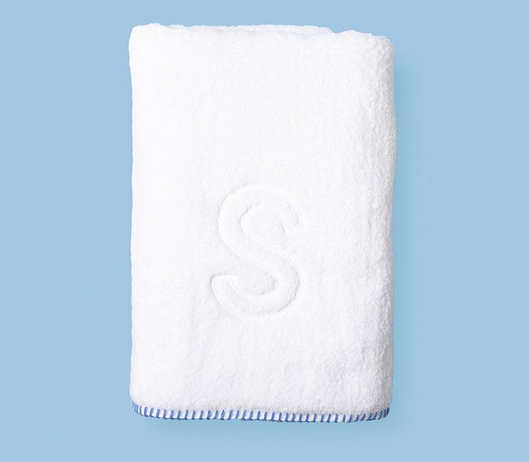 Stitched Edge Bath Towel