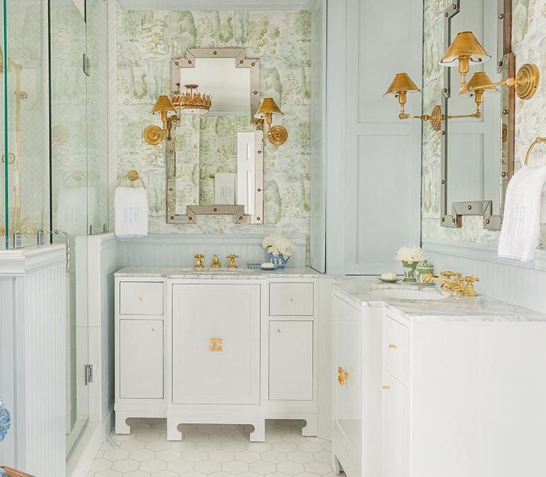 Stitched Edge Hand Towels (pair)