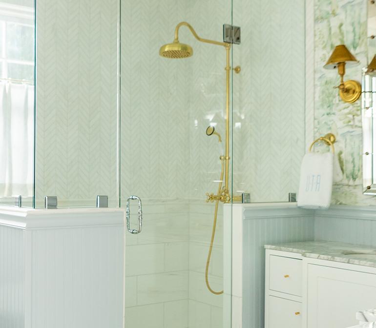 Stitched Edge Hand Towels (pair)