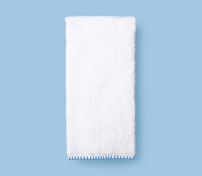 Stitched Edge Hand Towels (pair)