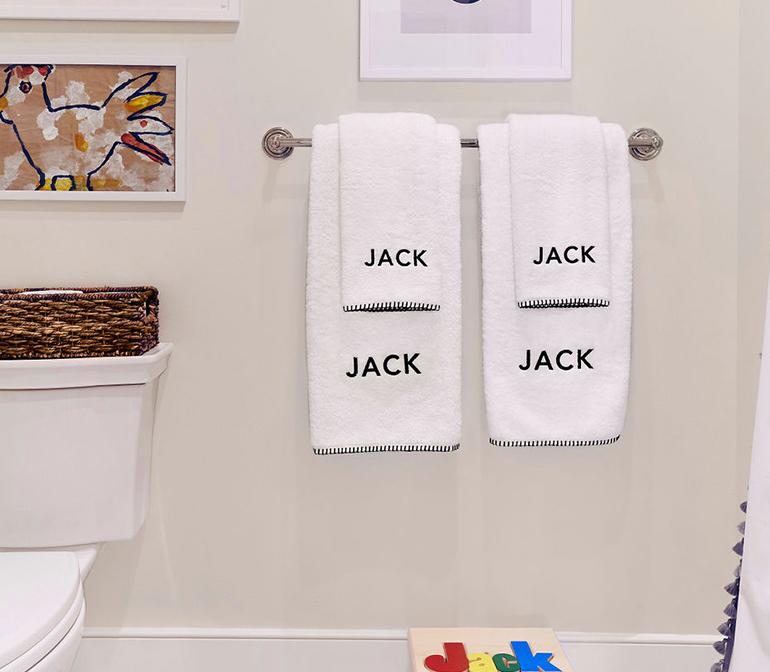 Stitched Edge Bath Towel