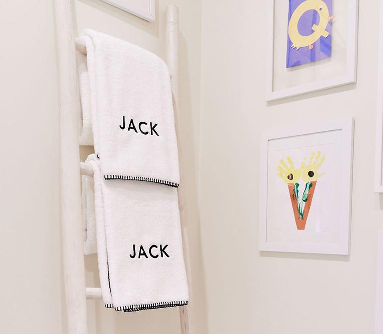 Stitched Edge Bath Towel