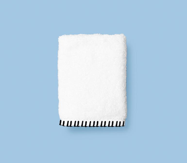Stitched Edge Washcloths (pair)