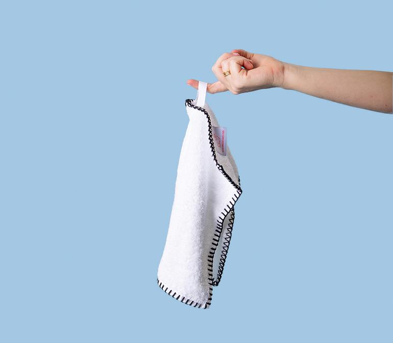 Stitched Edge Washcloths (pair)