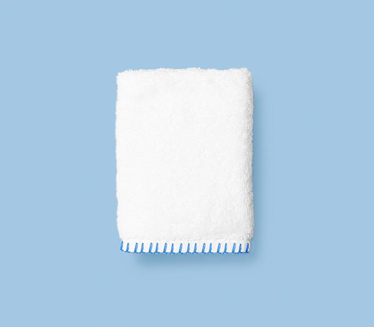 Stitched Edge Washcloths (pair)
