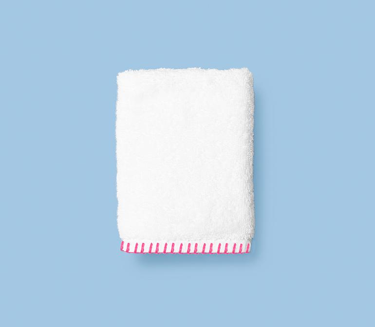 Stitched Edge Washcloths (pair)