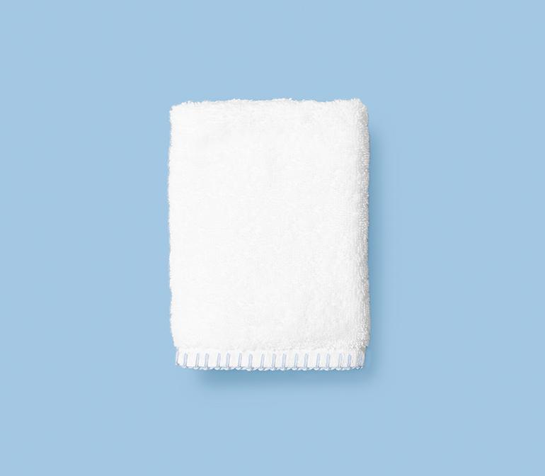 Stitched Edge Washcloths (pair)