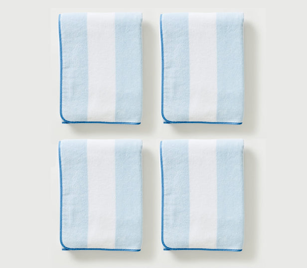 Light Blue Stripe / No Embroidery